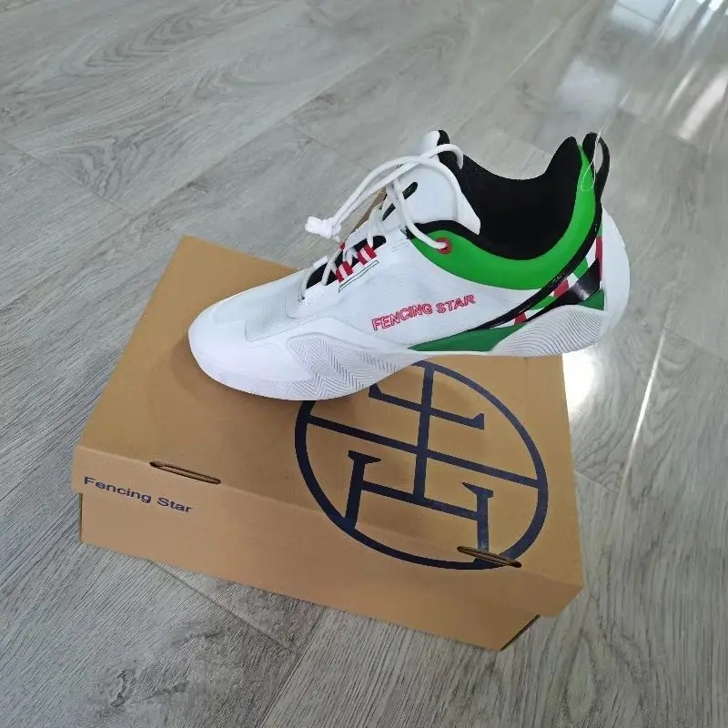 Fencing Shoes New Men's Women's Fencing Shoes Badminton Shoes Tennis Anti-slip Breathable Wear-resistant Mesh