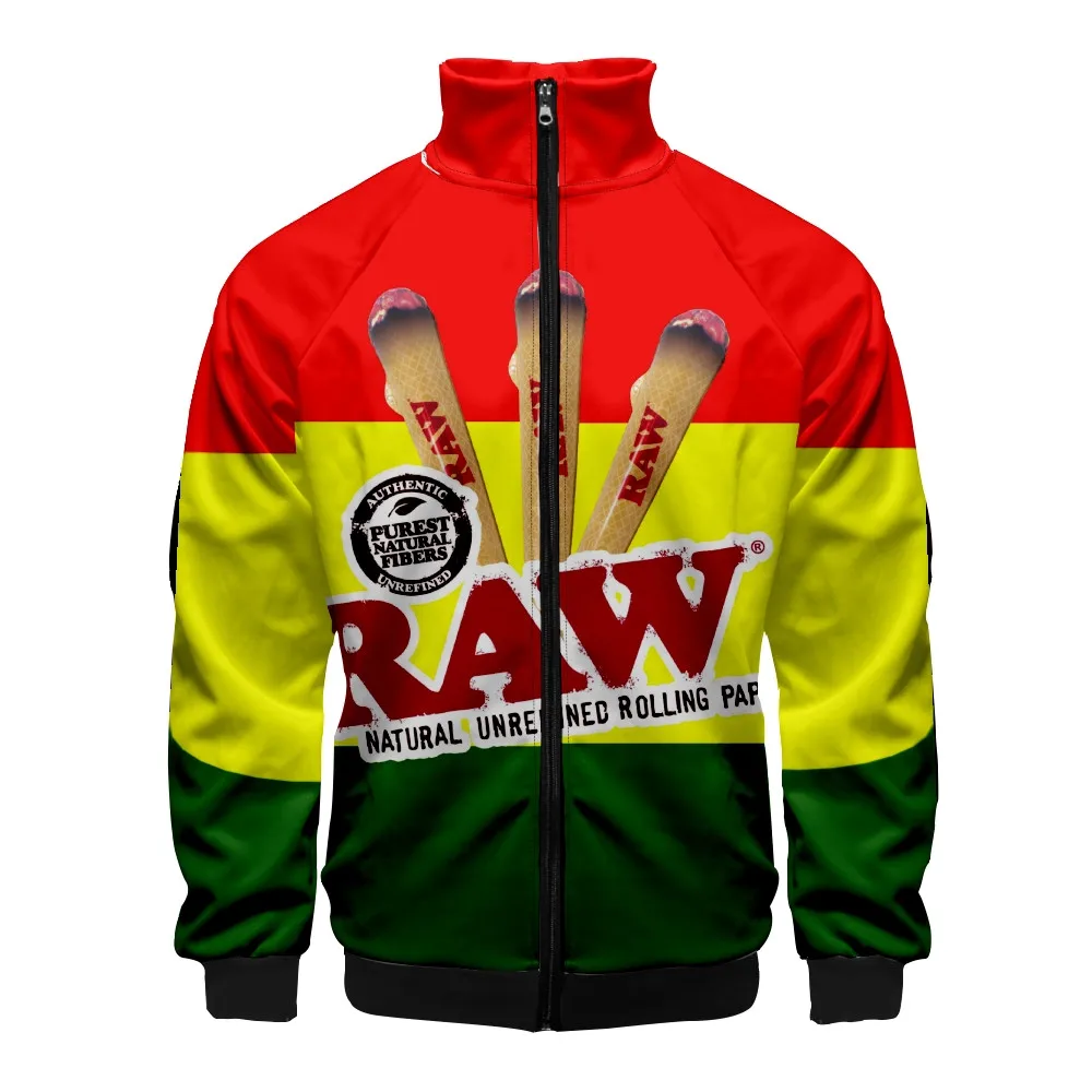 

Coats 3D Printed RAW Hoodie Men Women RAW Classica Cigarette Tobacco Cosplay Men Jacket Sweatshirts