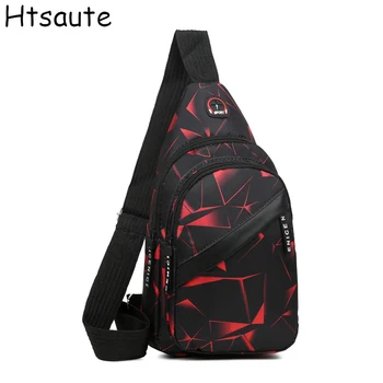 1piece Men Chest Bags Nylon Waist Packs Sling Bag Crossbody Outdoor Sport Shoulder Chest Daily Picnic Canvas Messenger Pack Bols