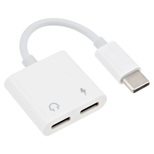 USB C Audio Charge Adapter 3.5mm Jack/PD - USB Audio Adapters