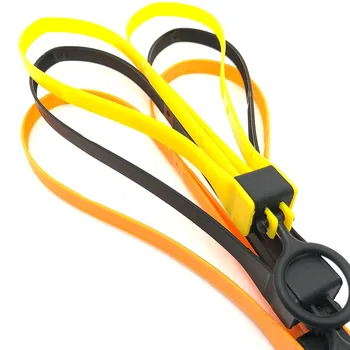 Doppio flessibile Zip Tie Polsino Flex Restrizioni Manette Restrizioni usa e getta Fascette per cavi in nylon autobloccanti Fascette per cavi usa e getta
