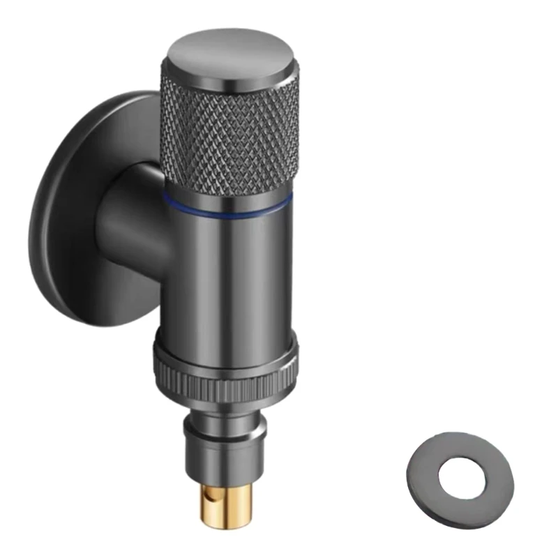 

Professioanl Heavy-Duty Brass Water Shut-Off Valves Stop Valves G1 2 4 Space-saving Stop Valves for LaundryRooms Dropship