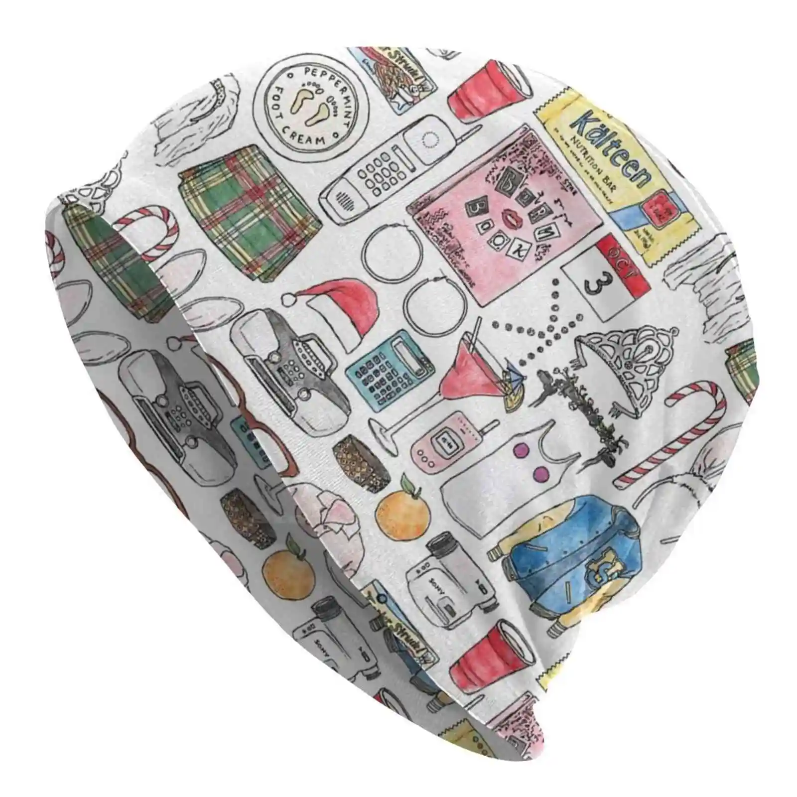 Mean Girls Illustration Burn Book Quote Mouse Bunny Ears Kalteen Bars Tiara Cappello Lavorato A Maglia Arancione Warm Beanie Outdoor Caps Mean
