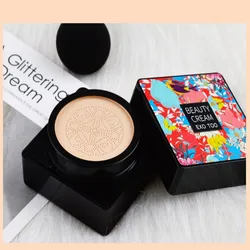 Magic Foundation Mushroom Head Air Cushion CC Cream Brighten Waterproof Foundation Cream Women Base Makeup Face Korean Cosmetics