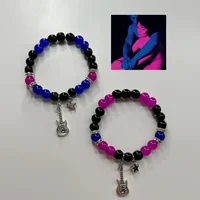 Fashion Couple Beads Bracelet Tv Girl Matching Bracelets Who Really Cares Album Inspired Bracelets Friends Jewelry Gift 2024 New - Image 2