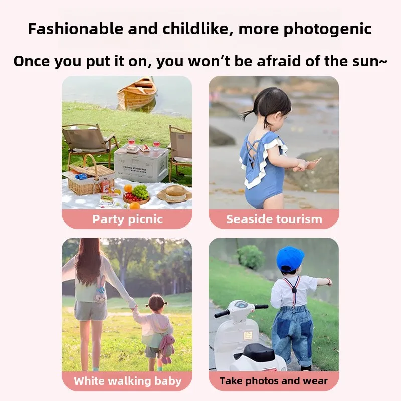 Cute and stylish children's cat eye sunglasses, UV resistant, durable, and cool sunglasses, suitable for children aged 2-13