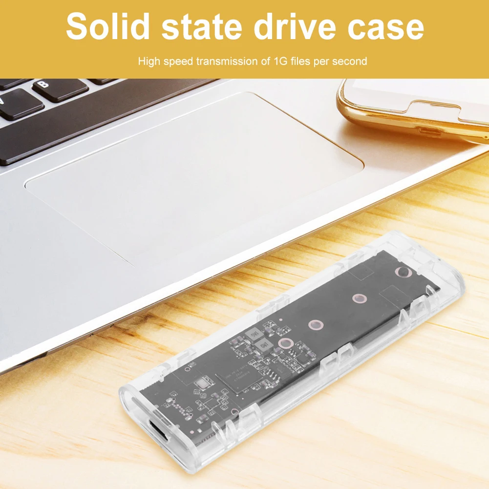 M.2 NVME PCIe NGFF SATA   Ŭ SSD ̽, USB3.1 C Ÿ ϵ ũ ڽ, 2230 2242 2260 2280mm SSD 10Gbps  