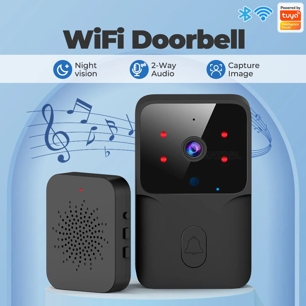 Intelligent Wifi Doorbell Outdoor HD Camera