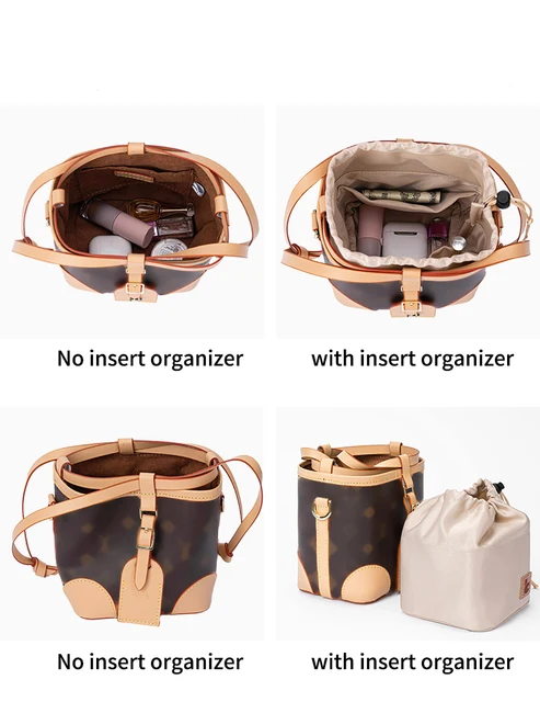 High Quality Purse Organizer For Lv Neo-Noe Noé Series Women's Handbag  Insert Divider Portable Premium Nylon And Satin Fabric - AliExpress