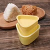 1/2Pcs Triangular Plastic Sushi Mold Onigiri Rice Ball Food Press Maker Japanese Bento Baby Rice Ball Molds Kitchen Accessories 4
