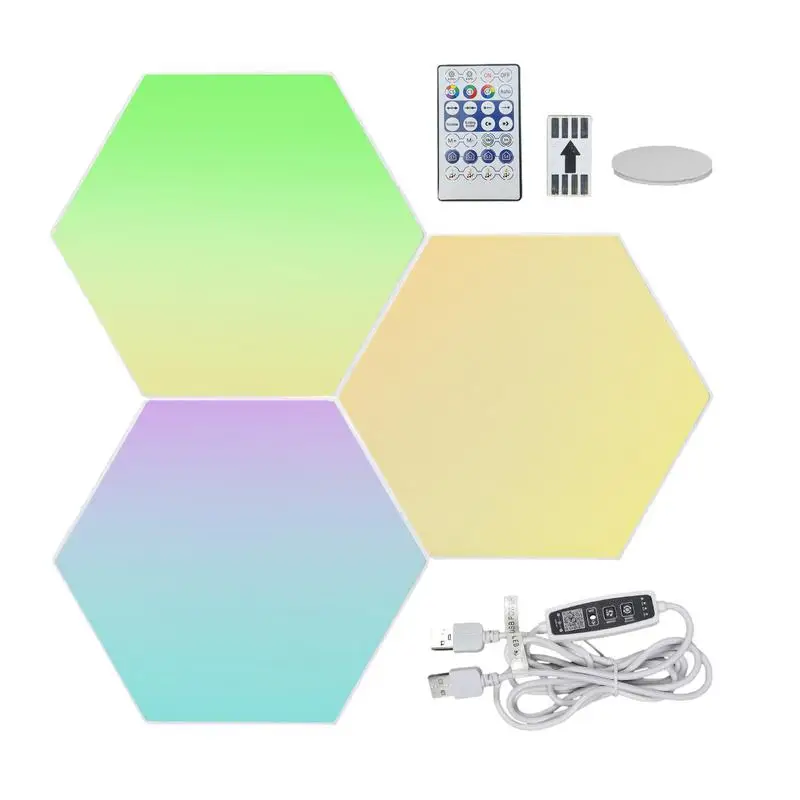 

Game RGB Lamp Smart RGB Ambient Lamp Portable LED Color-Changing Light Smart LED Lights For Shelves Offices Living Room