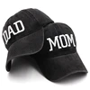 Mom and Dad Hats Fathers Day Mom Dad Gifts Hat Embroidered Adjustable Baseball Caps Gift for Couples Parents 3