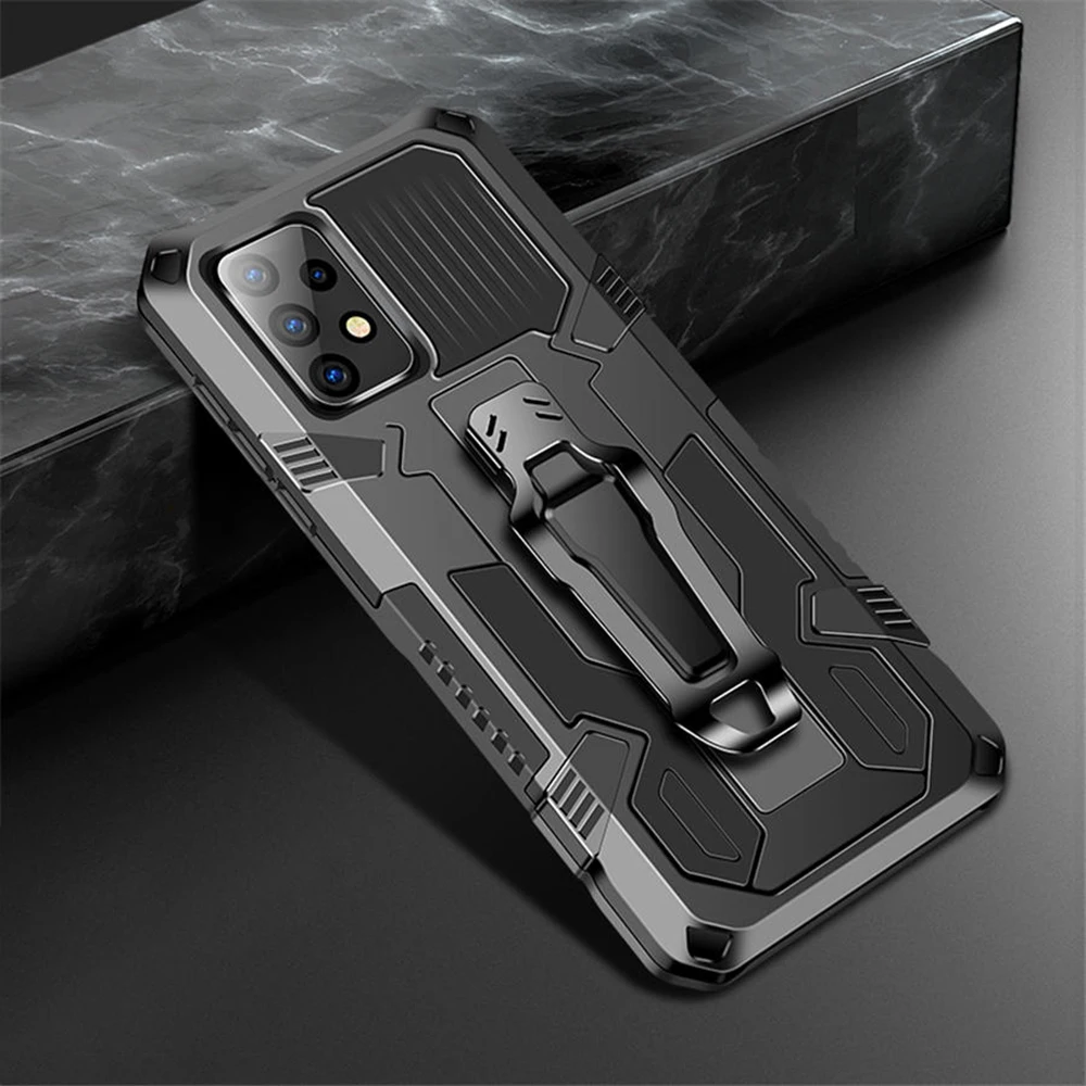 Shockproof Case for Samsung Galaxy A52 S 5G Armor Bumper Belt Clip