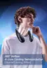 New Neck Air Conditioner Portable Neck Fan Rechargeable Semiconductor Cooling Bladeless Fan Outdoor Personal Fan Wearable Cooler 6