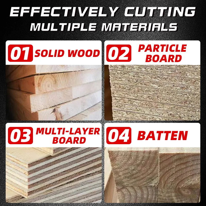 Lithium Electric Saw Blade 1PC Efficient Energy Saving For Woodworking Circular Saw