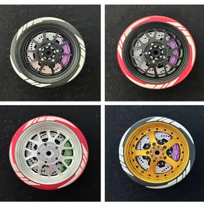 Metallo Rc Telecomando Trasmettitore Volante Volantino Per Flysky Nb4 Sanwa Mt4 Futaba 3Pv Wfly X9