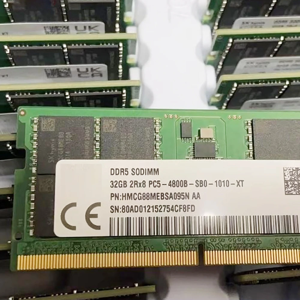 1 Pcs For SK Hynix RAM 32GB 32G DDR5 4800B 2RX8 4800 Notebook Memory HMCG88MEBSA095N 4 1 Pcs For SK Hynix RAM 32GB 32G DDR5 4800B 2RX8 4800 Notebook Memory HMCG88MEBSA095N - Image 2