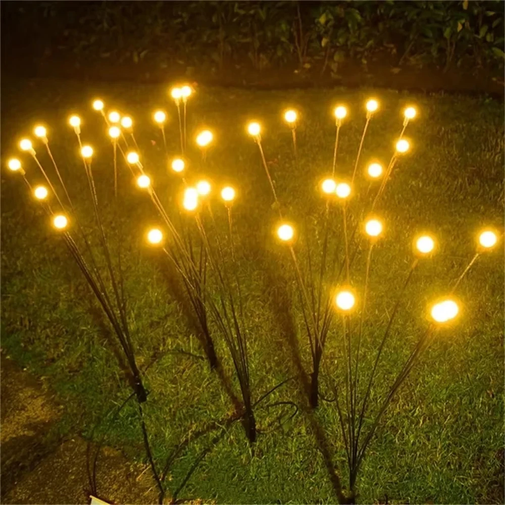 Description Picture 2 of itemLED Solar Firefly Light Outdoor Waterproof Solar Garden Lamp Fairy Landscape Light Decor for Patio Fence Yard Pathway