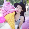 Cute Inflatable Ice Cream Swim Ring Lounger Pool Party Swimming Pool Floats for Adults Summer Outdoor Creative Pool Floats 2