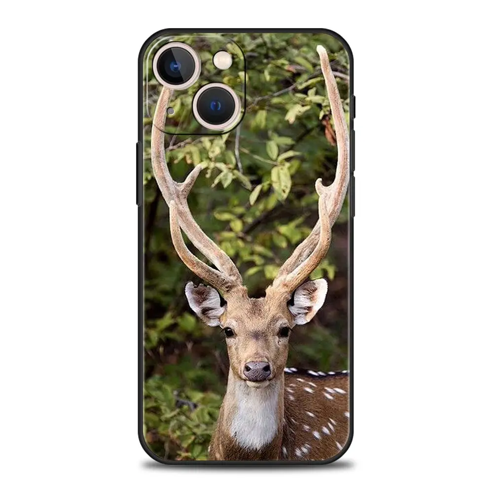 Luxury Deer Hunting Camo Soft Silicone Phone Cover