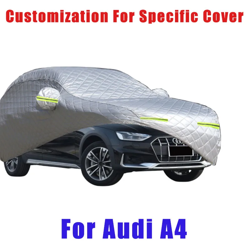 For Audi A4 Hail prevention cover auto rain protection, scratch protection, paint peeling car Snow prevention