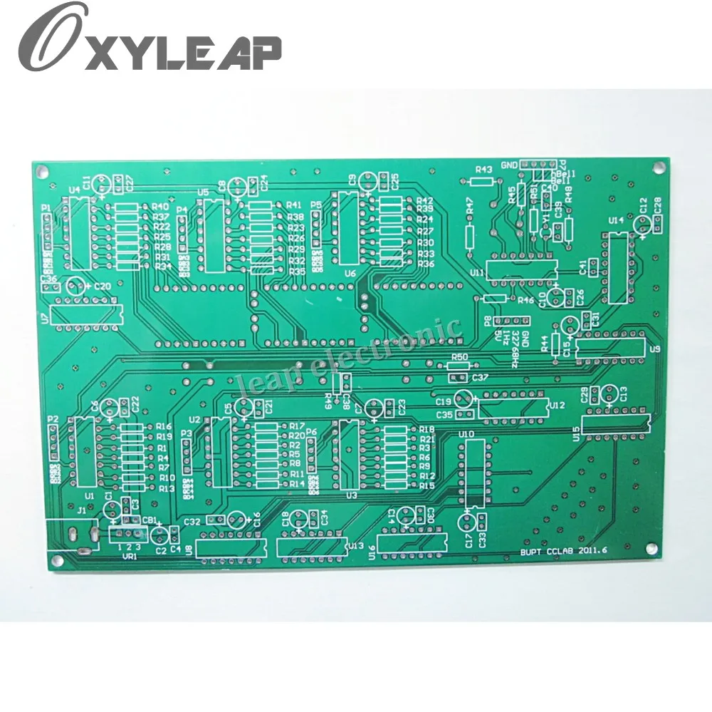 Green Printed Circuit Board with T/T test 2 Layer PCB Production In China