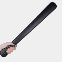 48CM PU Leather Paddle ,Riding Crop Flogger Horsewhips Bat Spikes Leather Spanking Paddle Slapper Whip for Horse Training 1