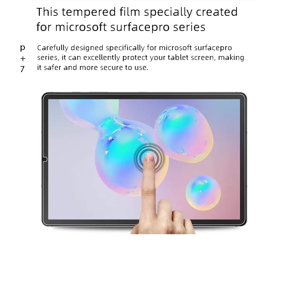 2-Pack Tempered Glass Screen Protector for 10.4-inch Tablets - HD Protective Film