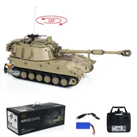 Toys 1/16 RTR Tongde RC Tank M109A2 Self-propelled Infantry Fighting BB Vehicle Radio Control Panzer Vehicle Car for Boy TH24239 1