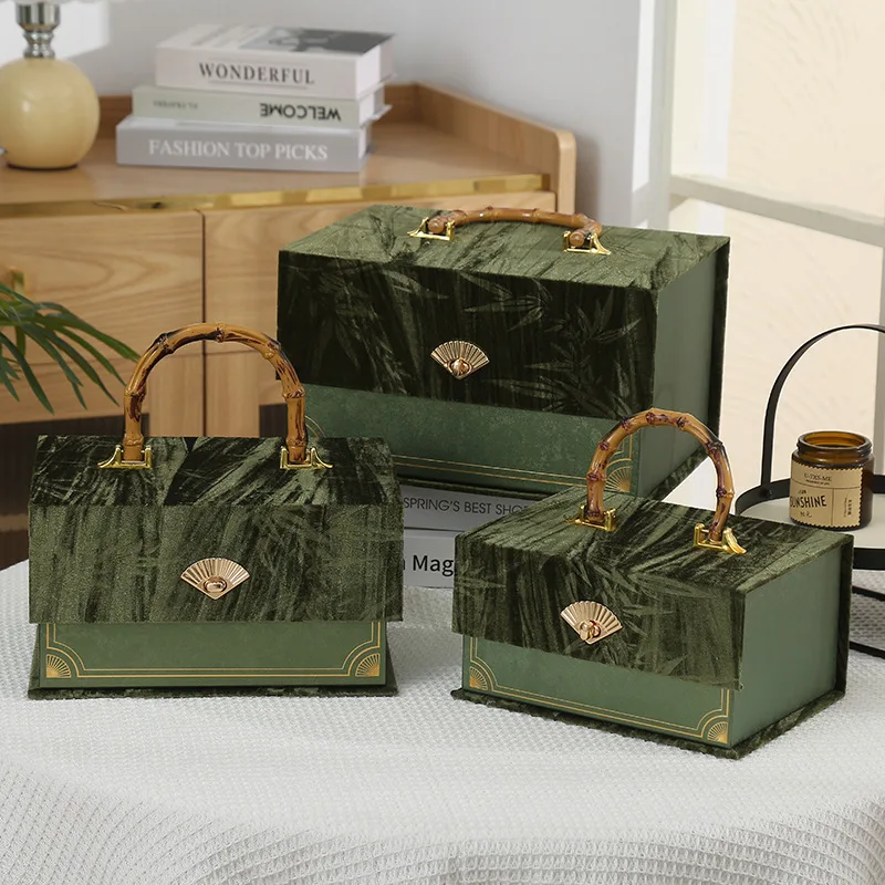 Geburtstagsgeschenkbox, Premium-Licht, luxuriös, Handverpackung, verdickt, tragbar, für Hochzeit, Party, Süßigkeiten, Gebäck, Valentinstag, Geschenkbox – Detail 6