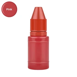 Vibrant 35 - Color Inkpad Refill for Rubber Stamps - 10ml Bottle (Pink)