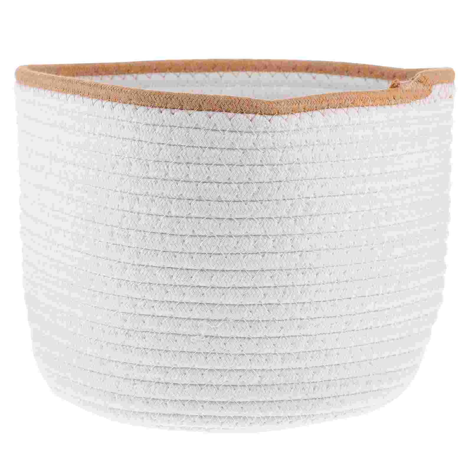 

Woven Storage Basket Bin Organizing Toy Storage Bin Organizer Basket Boho Decorative Laundry Basket