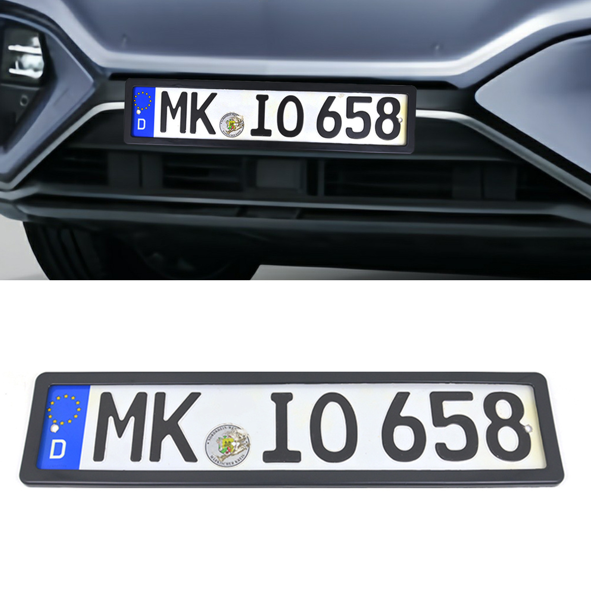 Best-selling European regulation license plate frame Plastic license plate frame Car license plate frame European regulation