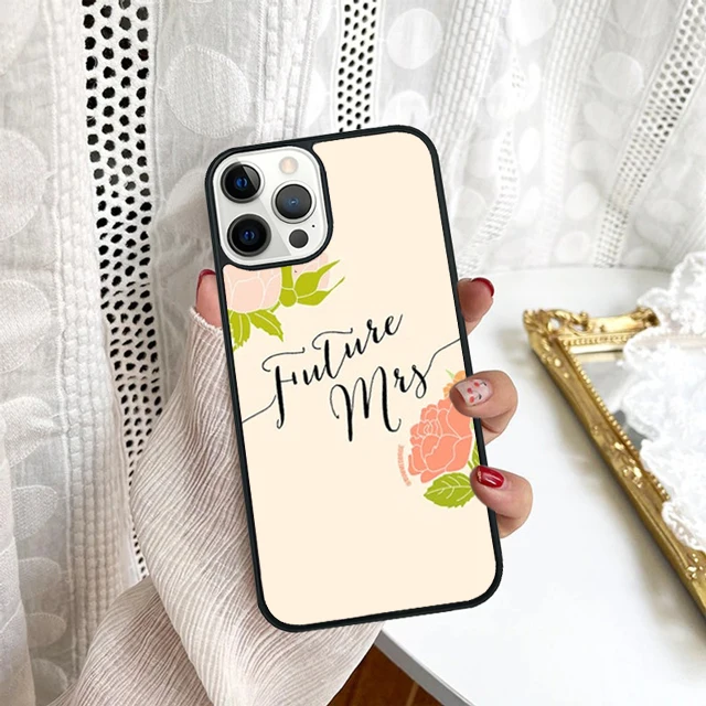 Elegant 'Bride-to-Be' Wedding Phone Case - Stylish Protective Back Cover