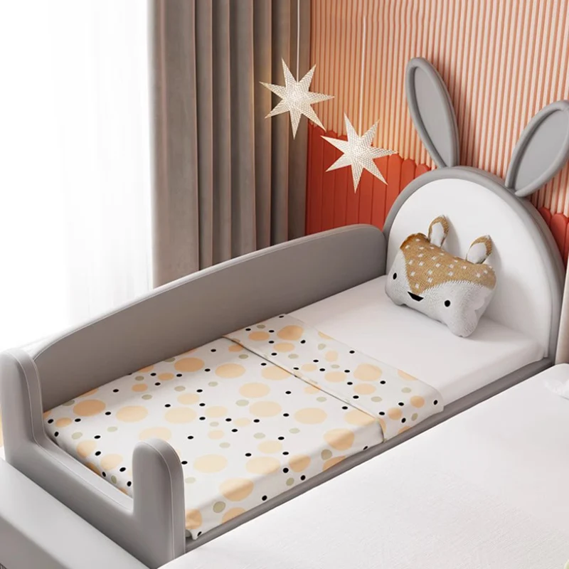 Princess Luxury Baby Bed Girls Pink Comferter Loft Kids Bed Modern Villa Kinderbett Cama Infantil Furniture Home 3