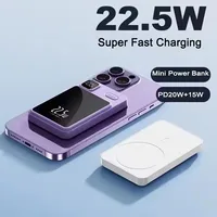 Magnetic Wireless Power Bank 20000mAh Portable 22.5W Super Fast Charging Magsafe Power Bank for iPhone 16 Xiaomi Samsung Huawei 2