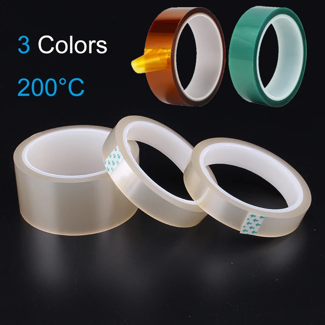 Heat resistant adhesive tape temperature resistant up to 220°C powder coat  3mm 