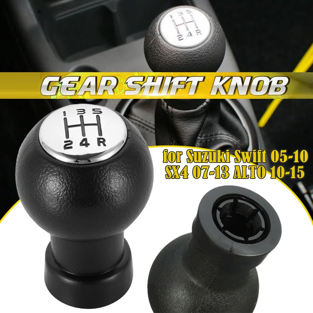 

5 Speed MT Gear Shift Knob Lever Stick Pen For Suzuki Swift SX4 ALTO 2005 2006 2007 2008 2009 2010 2011 2012 2013 2014 2015