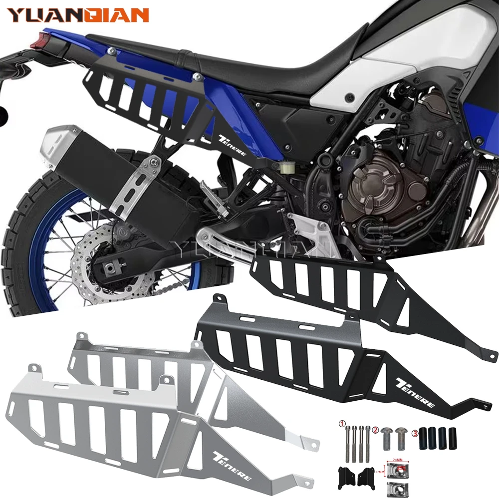 

NEW Motorcycle Side Luggage Rack For Yamaha Tenere 700 World Raid 2022 2023 2024 Side Bracket Tenere700 World Raid Accessories