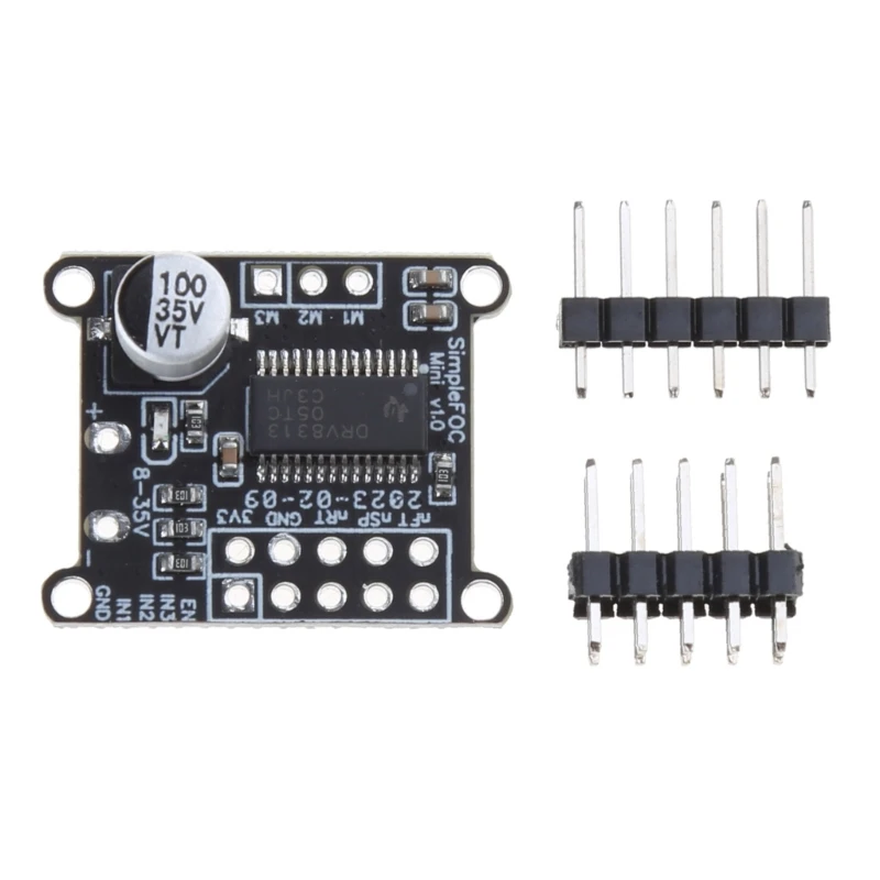 SimpleFOCMini 브러시리스 모터 드라이버 보드 DRV8313 8-30V의 FOC 제어 드라이버용 SVPWM SPWM 제어 알고리즘