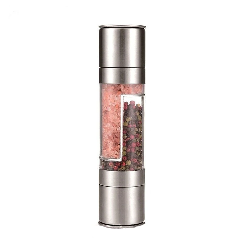 Pepper Mill Grinder Convenient Multifunctional Stainless Steel High Quality Durable Seasoning Grinder Hand