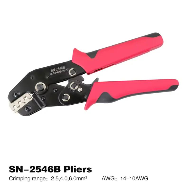Crimping Pliers Set Terminal Eletrico Wire Clip Connector Electric Wiring Tools Crimper Tool Plier Solar Energy 2546B