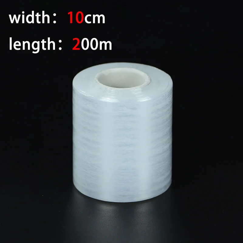 Small Roll 200m PE Stretch and Protective Film for Industrial Packaging and Grafting
