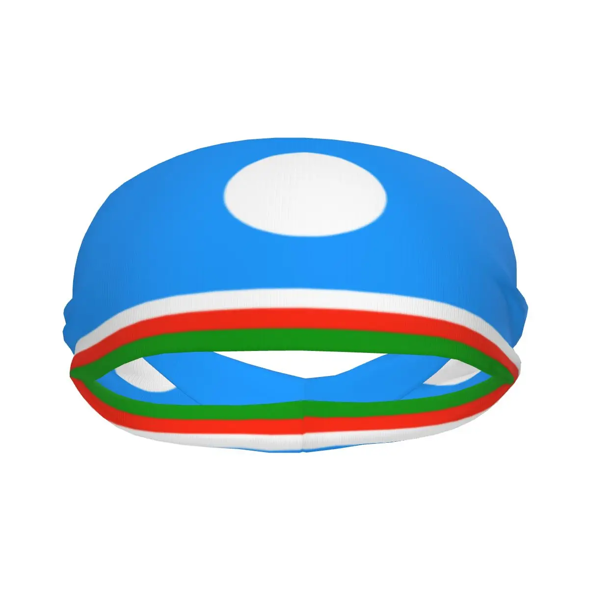 

Повязка на голову Sakha (Yakutia) с флагом, эластичная повязка на голову для йоги, повязка на голову для макияжа