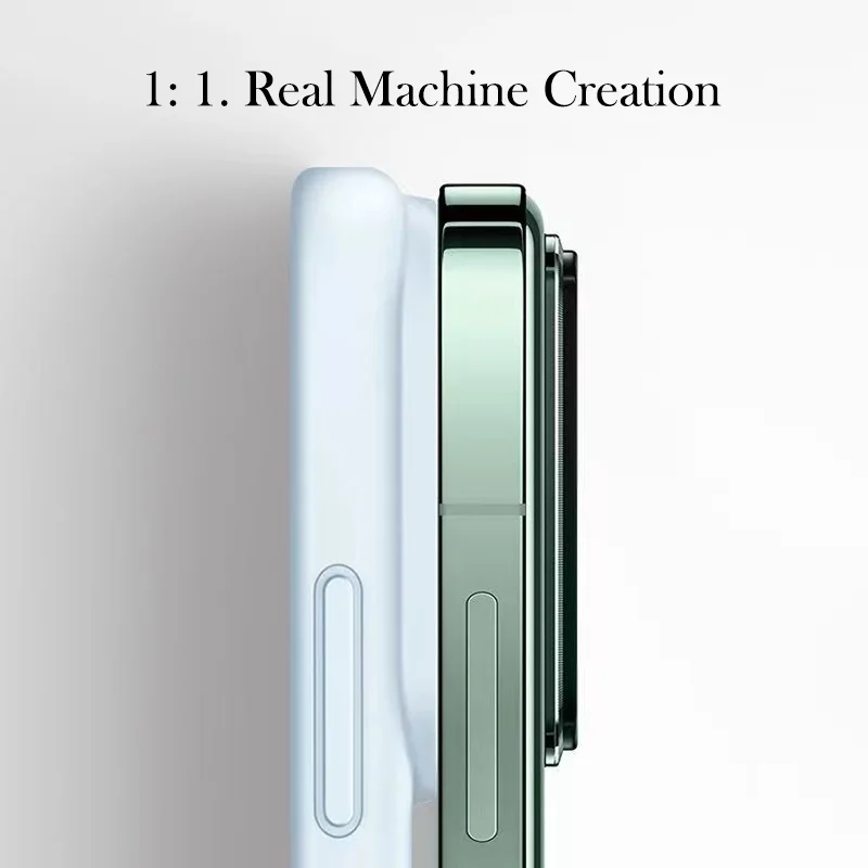 Premium Genuine Silicone Case with Soft Edges & Hard Back Cover