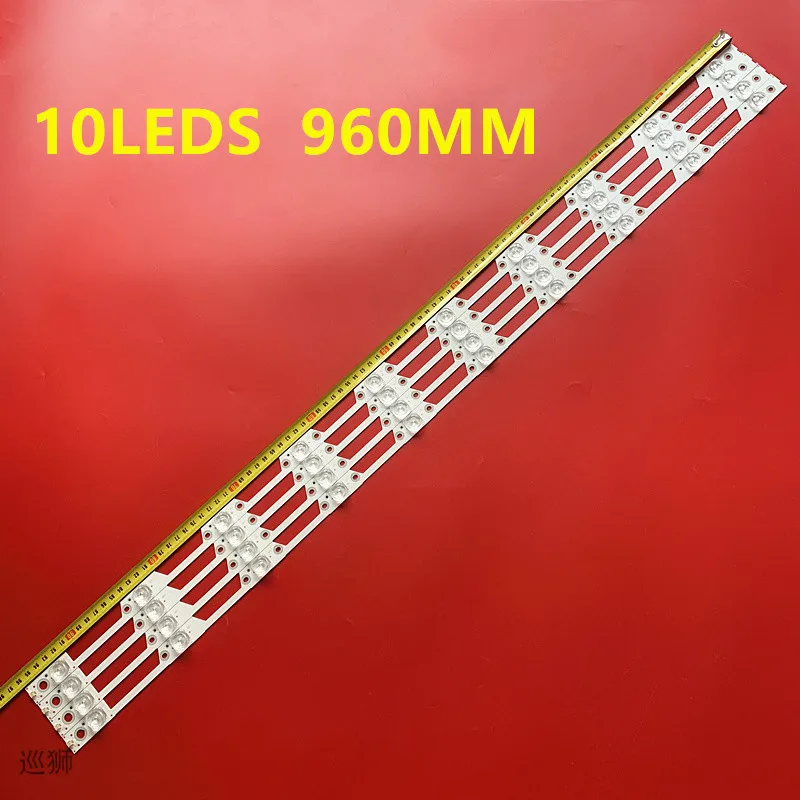 4pcs LED strips for Hisense H49N5700 H49N5500 H49N5500UK HD490N3U82 LED49N39U JL.D490A1330-003DS-M CRH-BK49N33030T04107AP REV1.1