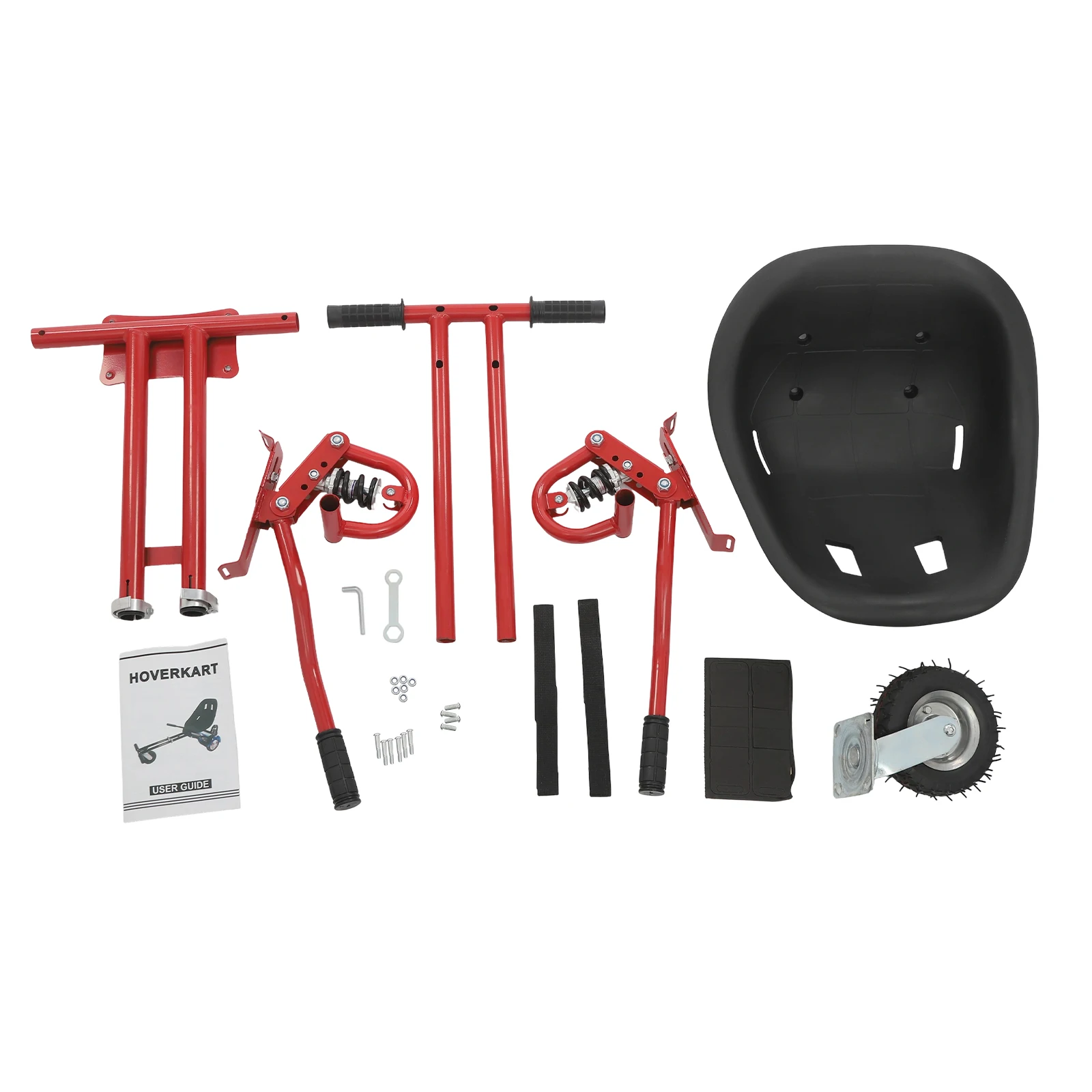 Hoverboard seat attachment wheel close-up