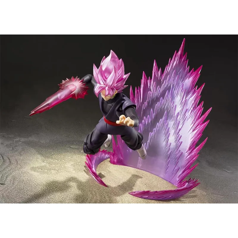 100% Original Bandai S.H.Figuarts SHF Goku Black Super Saiyan Rose In Stock Anime Action Collection Figure Model Toys