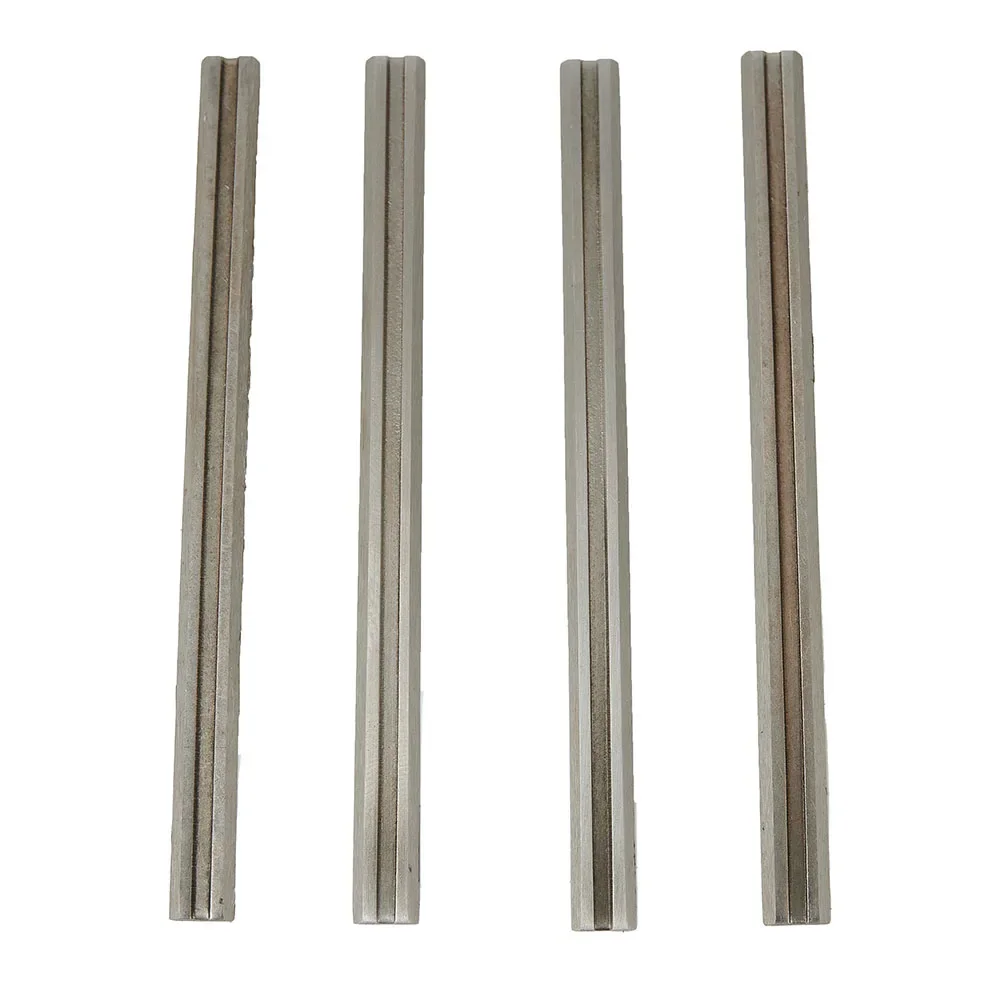 4pcs/set 82mm Carbide Planer Blade Reversible Blade For AEG ATLAS-COPCO EH102 HB750 HBE800 For Woodworking Machinery Parts