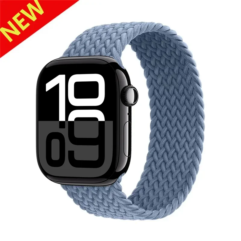 حزام مضفّر بعدة الوان لـ Apple Watch Ultra 3/2 وسل...